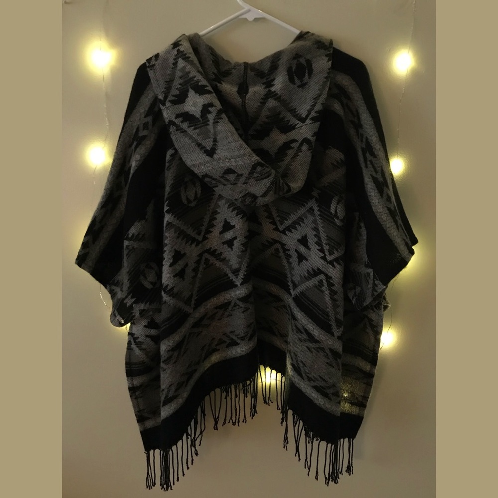 Grey Tribal Hollister Cardigan